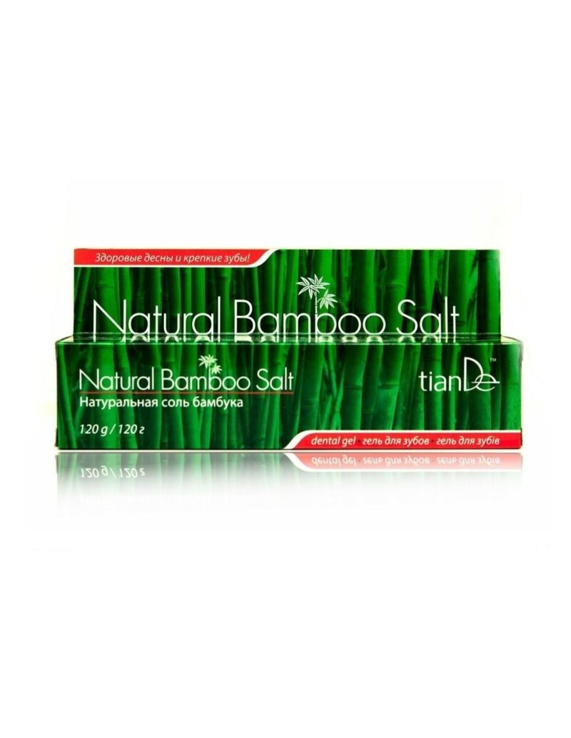 tooth gel natural bamboo salt
